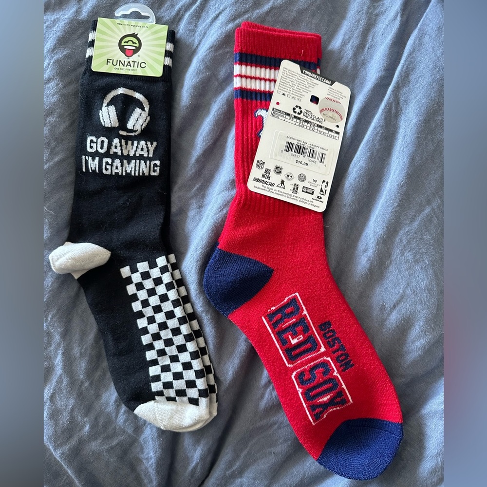 Red Sox and “Gaming” socks